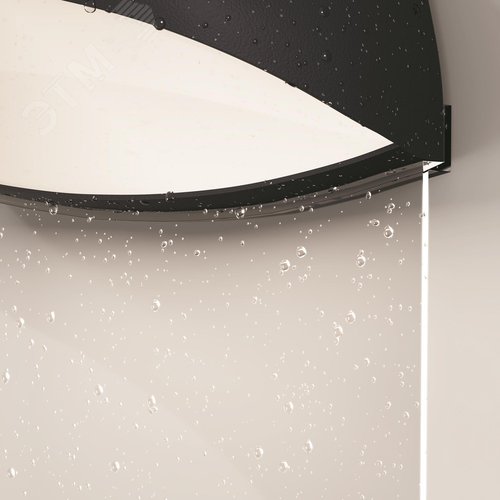 Светильник настенный (бра) Outdoor Gloss IP 65 LED 7W 3000 K Графит - фото 5