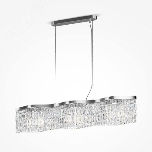 Светильник подвесной Dune E14х6х60W Хром - фото 2