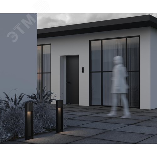 Светильник ландшафтный Outdoor Porte IP 54 LED 7W 3000 K Черное дерево - фото 6