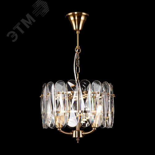 Светильник подвесной Suite E14х3х40W Латунь - фото 4