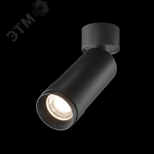 Светильник потолочный Focus Zoom LED 12W Черный - фото 2