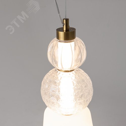 Светильник подвесной Collar LED 35W Золото - фото 6