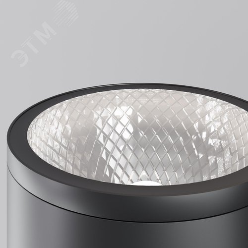 Светильник уличный LED настенный Shim 3000K 30Вт IP65, черный - фото 2
