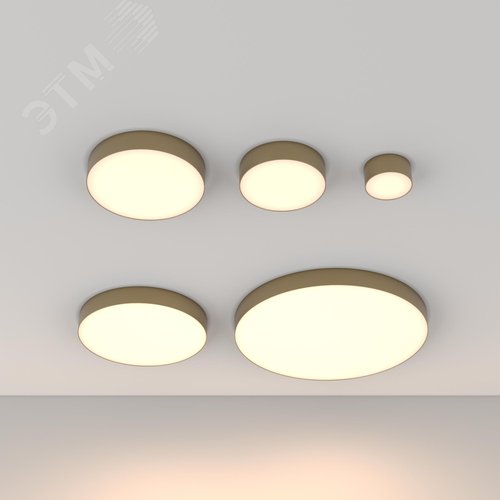 Светильник потолочный Zon LED 12W Матовое Золото - фото 4