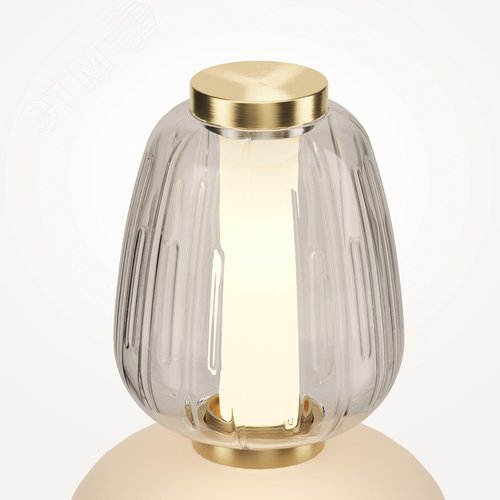 Светильник напольный (торшер) Pattern LED 32W Золото - фото 5