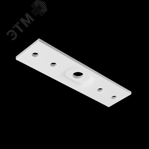 Коннектор прямой Exility накладной белый - фото 4