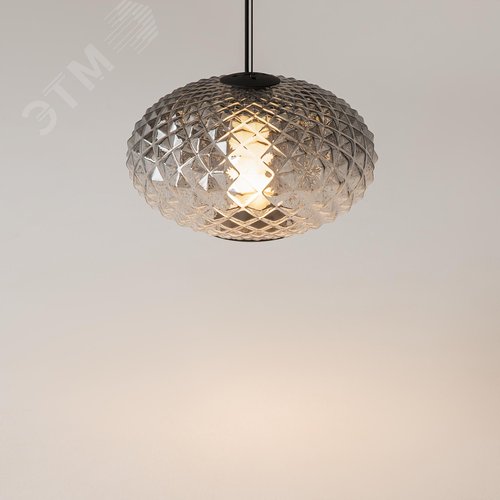 Светильник подвесной Bruma LED 10W Черный - фото 7