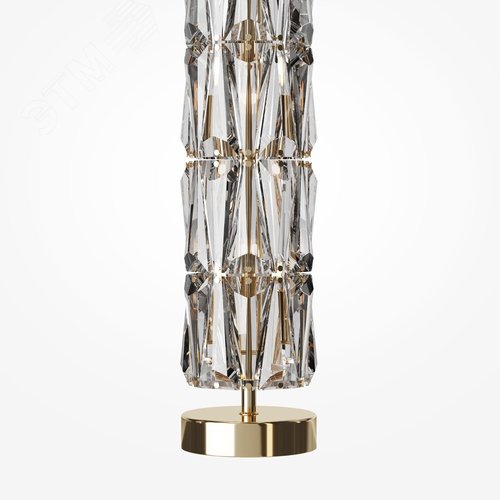 Светильник напольный (торшер) Puntes E14х8х60W Золото - фото 4