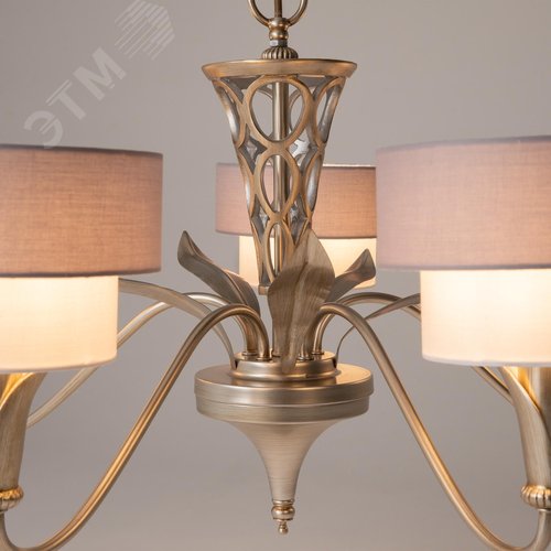Люстра Lillian E14х5х40W Бронза - фото 6