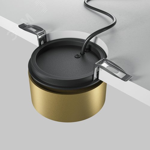 Светильник встраиваемый Onda DL024-12W3K-BMG Черный - фото 5