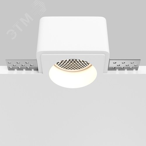 Светильник встраиваемый Gyps Modern DL123-GU10-01-W Белый - фото 2