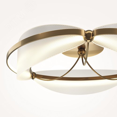 Светильник потолочный Breeze LED 45W Латунь - фото 5