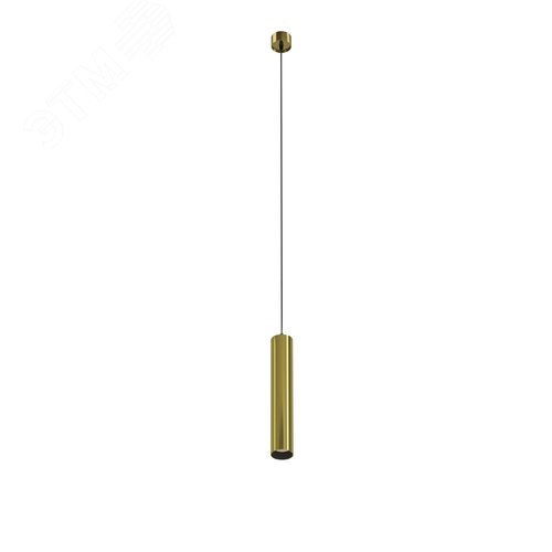 Светильник подвесной Focus LED LED 12W Латунь - фото 1