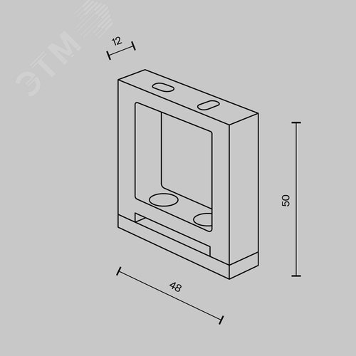 Крепеж для текстильной ленты 1 шт - фото 4
