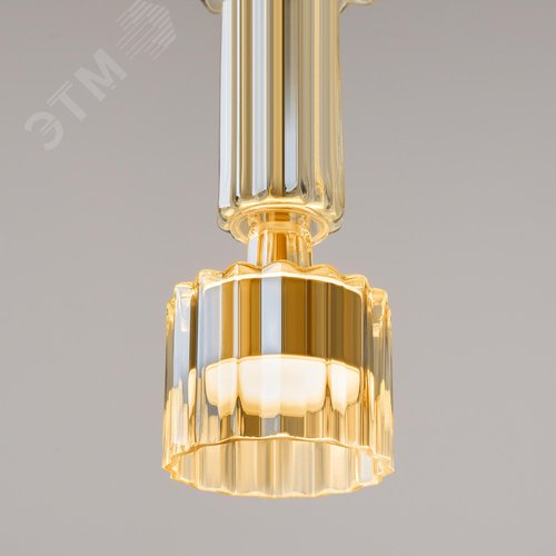 Светильник подвесной Level LED 12W Латунь - фото 6