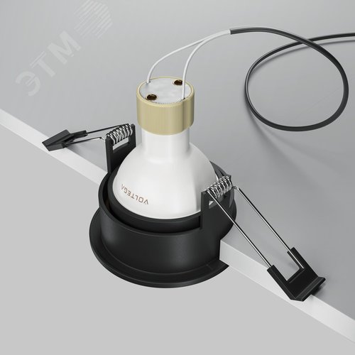 Светильник встраиваемый Share DL126-GU10-B Черный - фото 6