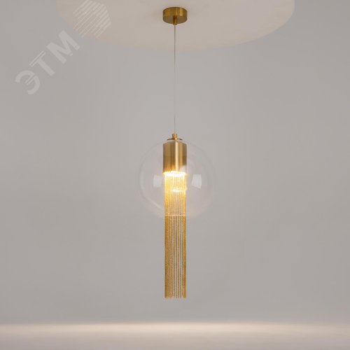 Светильник подвесной Flusso GU10х1х12W Бронза - фото 4