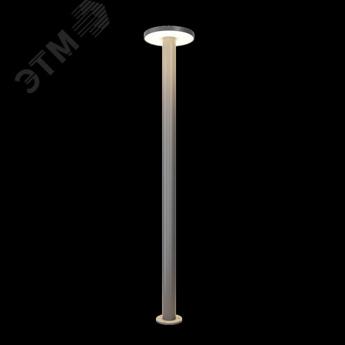 Светильник ландшафтный Outdoor Wald IP 65 LED 12W 3000 K Графит - фото 5