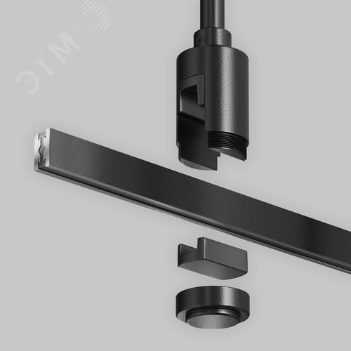 Крепление потолочное Medium одинарное 360мм Flarity черный - фото 4