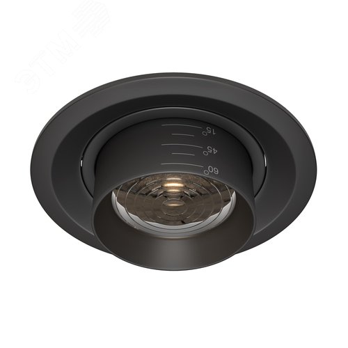 Светильник встраиваемый Elem DL052-L12B4K Черный - фото 1