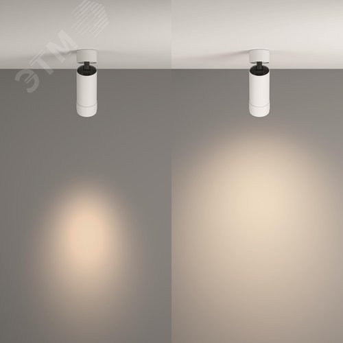 Светильник потолочный Focus Zoom LED 12W Белый - фото 2