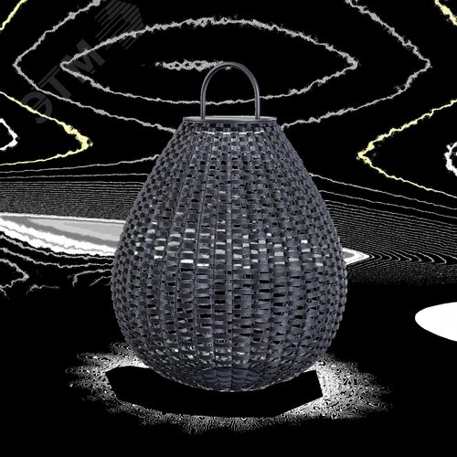 Светильник ландшафтный Outdoor Plet IP 65 LED 5W 3000 K Черный - фото 4