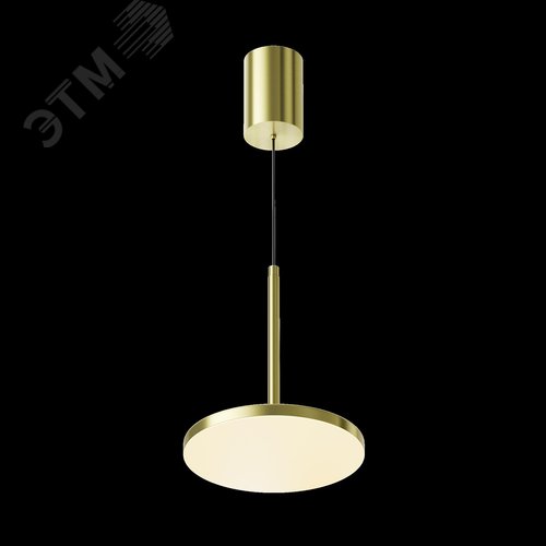 Светильник подвесной Plato LED 12W Латунь - фото 3