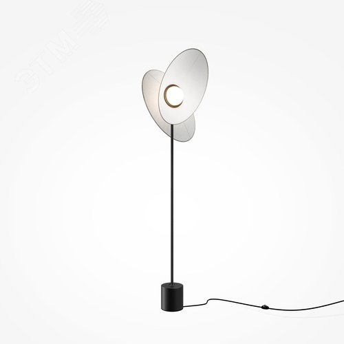 Светильник напольный (торшер) Evolution LED 12W Черный - фото 4