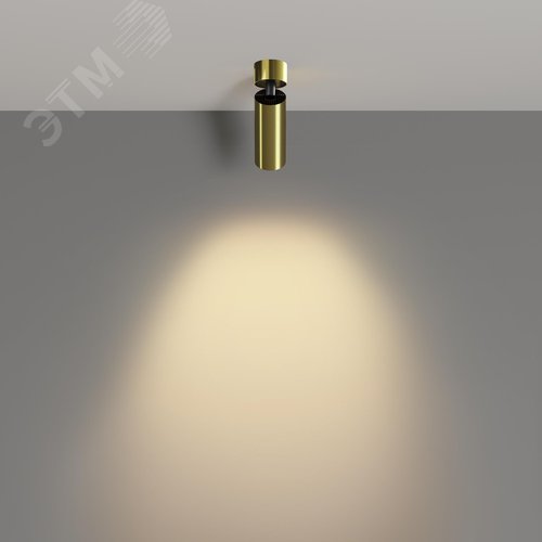 Светильник потолочный FOCUS LED LED 12W Латунь - фото 4