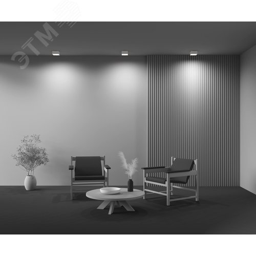 Светильник потолочный Zon LED 12W Белый - фото 5