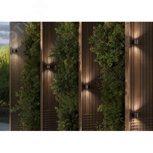 Подсветка архитектурная Outdoor Blow IP 54 LED 10W 3000 K Графит - фото 6