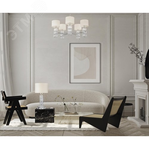 Люстра Talento E14х5х40W Хром - фото 5