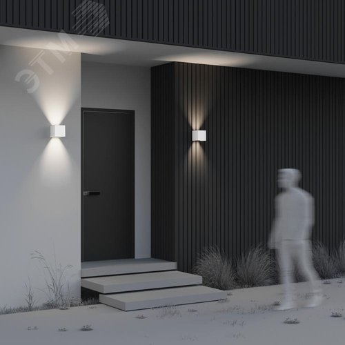 Подсветка архитектурная Outdoor Fulton IP 54 LED 20W 3000 K Белый - фото 4