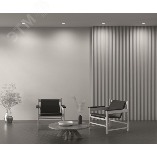 Светильник встраиваемый Dot Черный - фото 2