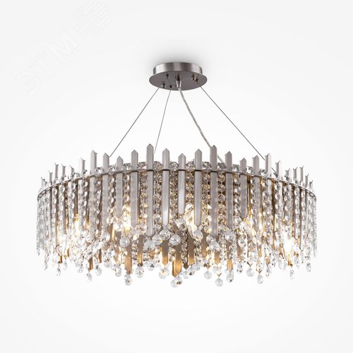 Светильник подвесной Weave LED 104W Никель - фото 1