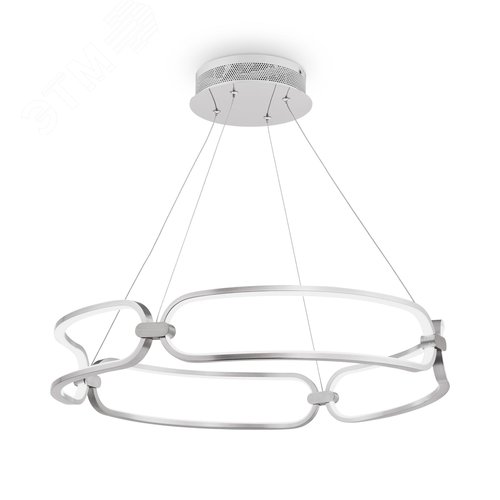 Светильник подвесной Chain LED 50W Никель - фото 2