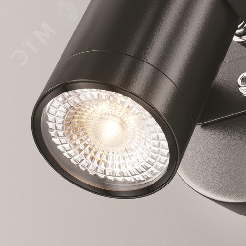 Светильник настенный (бра) Outdoor Scope IP 65 GU10х1х50W Черный - фото 7