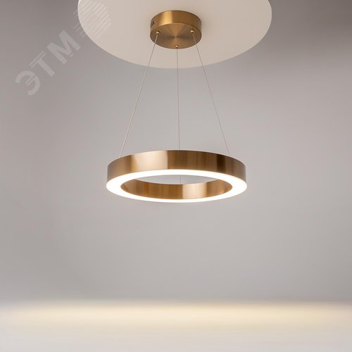 Светильник подвесной Saturno LED 35W Латунь - фото 5