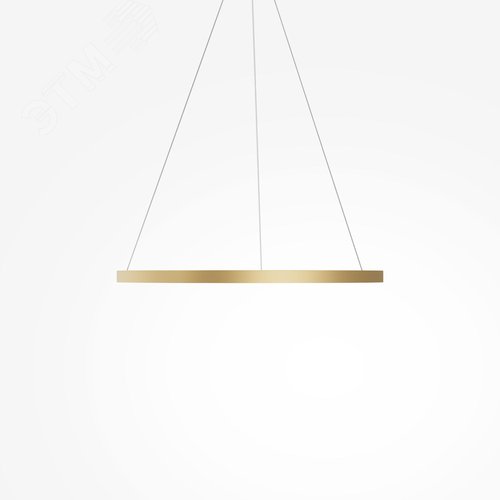 Светильник подвесной Rim LED 51W Латунь - фото 4