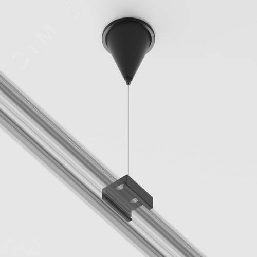 Подвес тросовый Trinity черный 1шт - фото 5