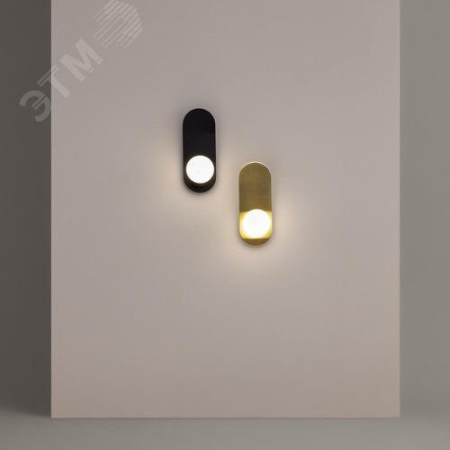 Светильник настенный (бра) Maytoni MOD419WL-01B Черный - фото 6