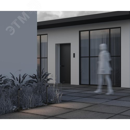 Светильник ландшафтный Outdoor Sleek IP 65 LED 2W 3000 K Графит - фото 7