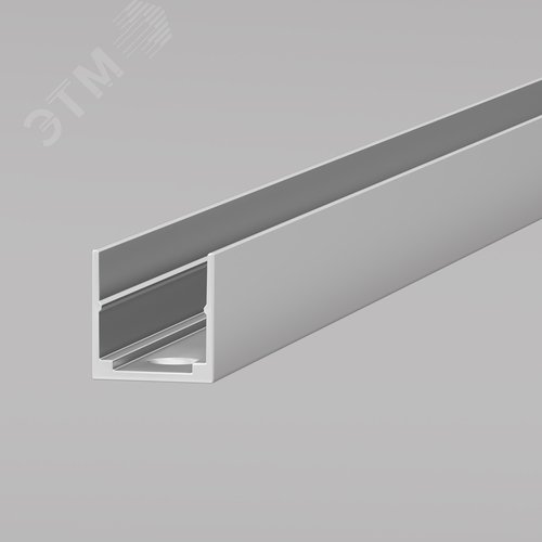 Профиль для гибкого неона 12x12 мм (алюминий, 1м) 432028 - фото 2