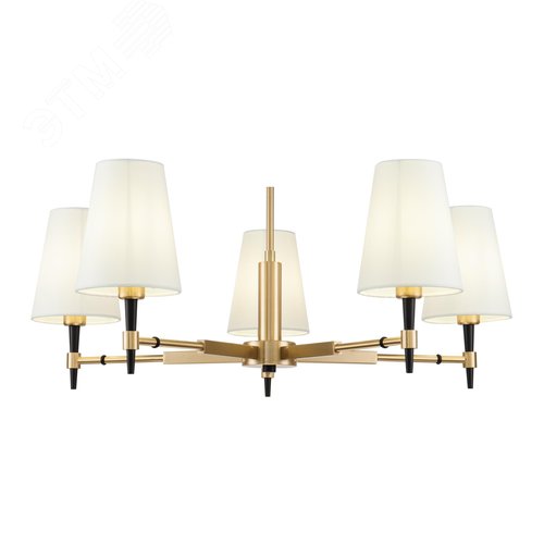 Люстра Zaragoza E14х5х40W Латунь - фото 4