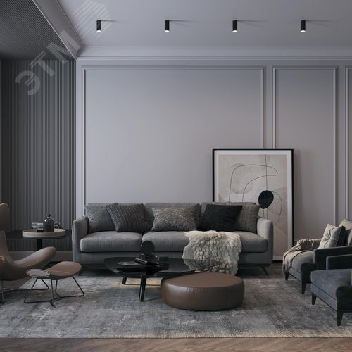 Светильник потолочный FOCUS S GU10 1x10Вт - фото 5