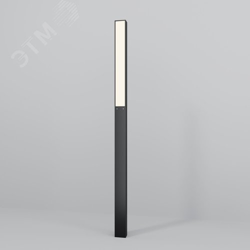 Светильник садово-парковый Outdoor Blitz IP 65 LED 40W 3000 K Графит - фото 5