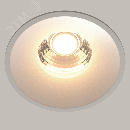 Светильник встраиваемый Round DL058-12W3K-W Белый - фото 5