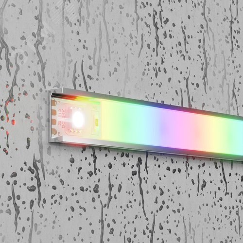 Лента светодиодная 24В 5050 14,4Вт/м RGB 5м IP65 - фото 4