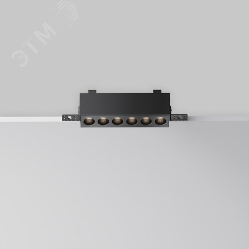 Светильник встраиваемый Points DL065-12W3-6K-TRS-B Черный - фото 4
