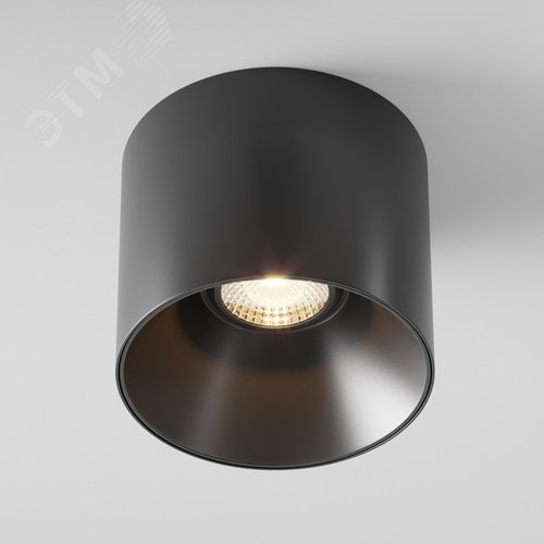 Светильник потолочный Alfa LED LED 25W Черный - фото 4